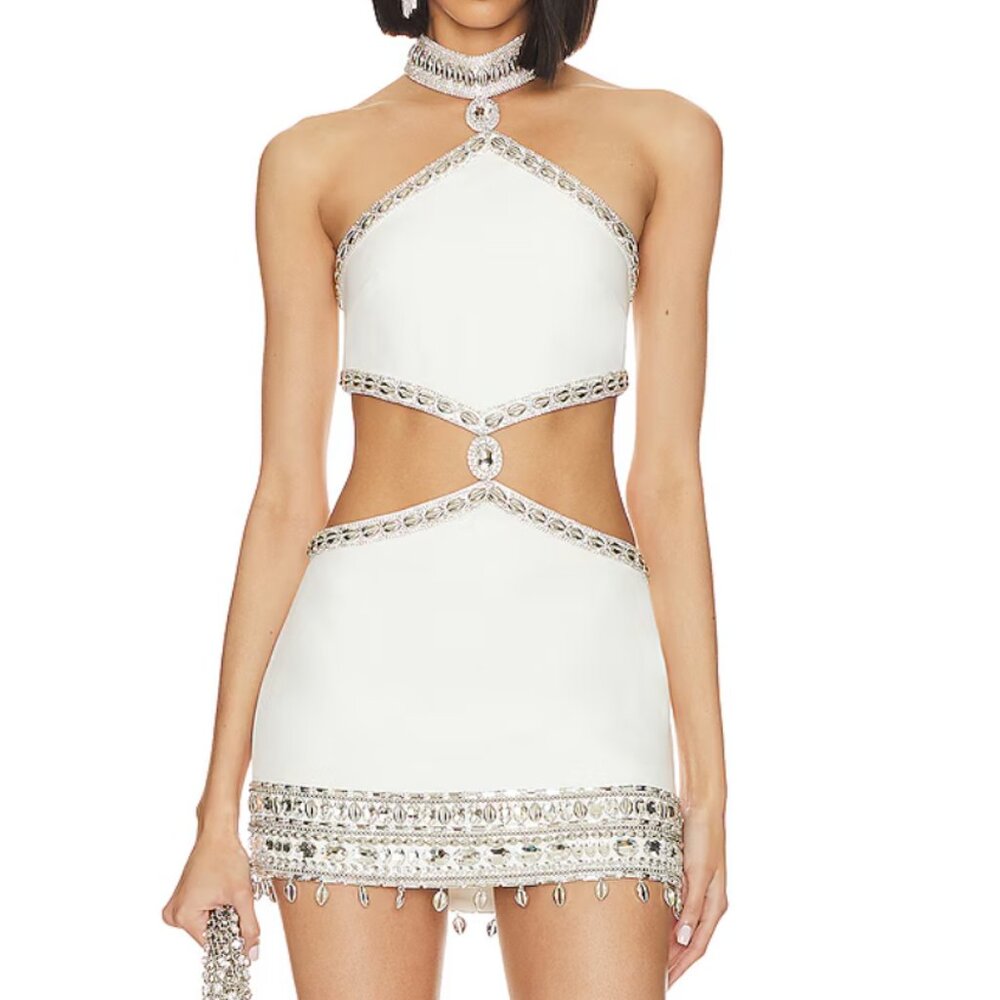 MAJOR ISO IN SEARCH OF RETROFETE MERVAY DRESS WHITE